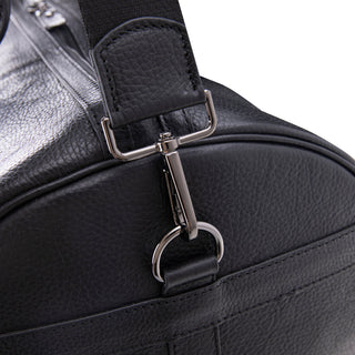 Dolly Full-Grain Leather Weekender Bag, Saddle Brown BlackBrook Case
