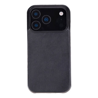 iPhone 17 Pro Max Leather Wallet Case - Burkley Classic 2-in-1 Detachable Folio, Rustic Black