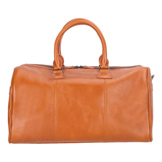 Dolly Full-Grain Leather Weekender Bag, Gray BlackBrook Case