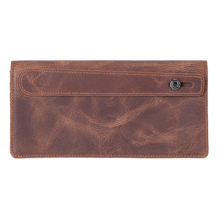 Aura Leather Women's Wallet, Coffee