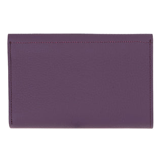 Linea Leather Women's Wallet, Purple