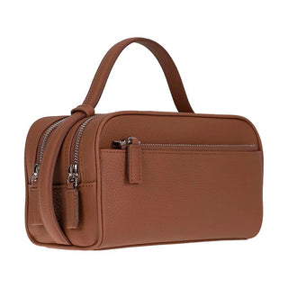 Trevor Leather Dopp Kit, Tan