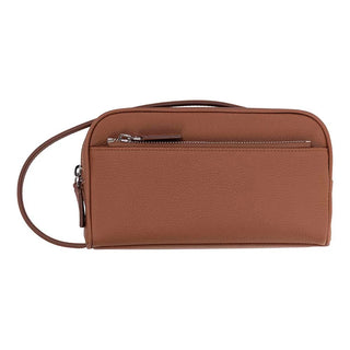 Trevor Leather Dopp Kit, Tan