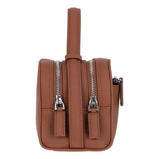 Trevor Leather Dopp Kit, Tan