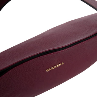Carrera Calivra Leather Women's Shoulder Bag, Bordeaux