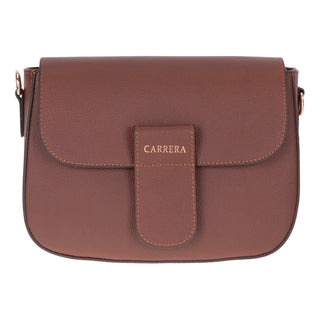 Carrera Seravelle Leather Women's Crossbody Bag, Tan