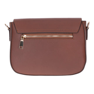 Carrera Seravelle Leather Women's Crossbody Bag, Tan