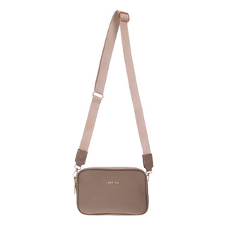 Carrera Morienna Leather Women's Compact Shoulder Bag, Mink