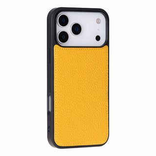 Carter Detachable Leather Wallet Case – iPhone 17 Pro, Yellow