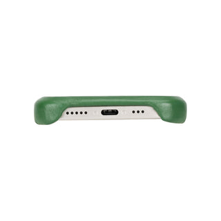 Mason Full-Grain Leather MagSafe Case – iPhone 14, Soft Green