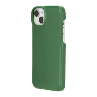 Mason Full-Grain Leather MagSafe Case – iPhone 14 Plus, Soft Green