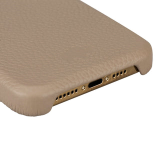 Mason Full-Grain Leather MagSafe Case – iPhone 15 Pro Max, Taupe