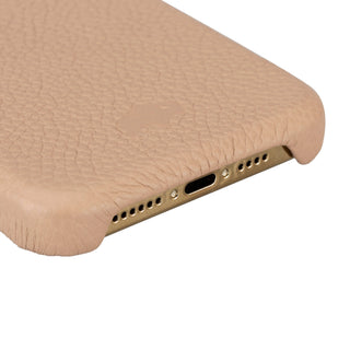 Mason Full-Grain Leather MagSafe Case – iPhone 15 Pro Max, Sand