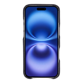 Mason Full-Grain Leather MagSafe Case – iPhone Air, Pebble Black