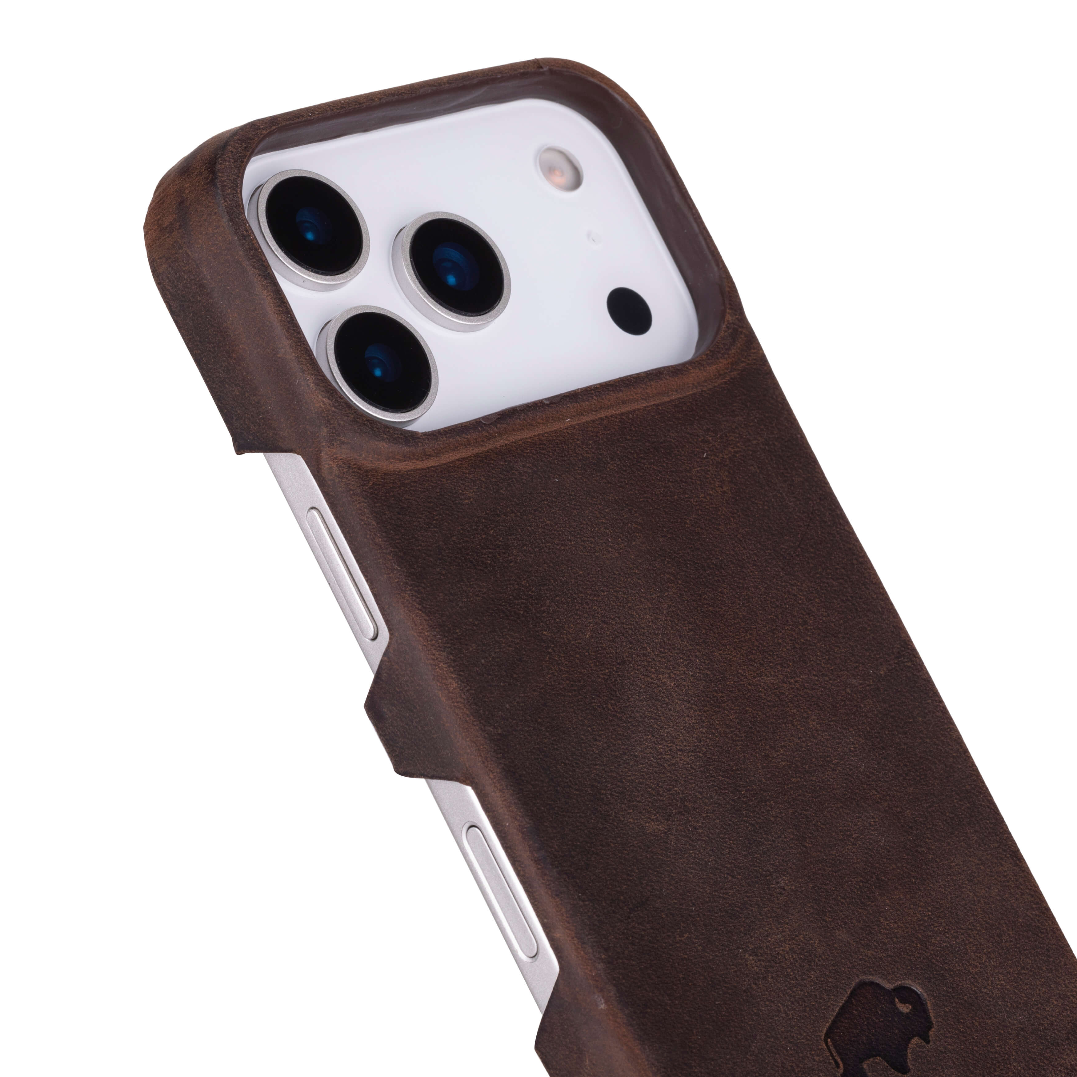 iPhone 17 Pro Max Leather MagSafe Case - Coffee – BlackBrook Case