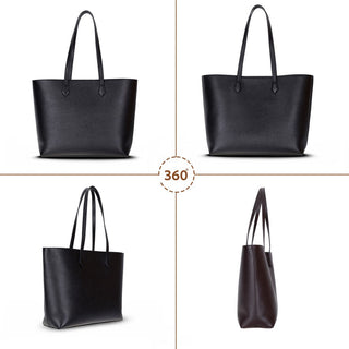 Solea Leather Women's Tote Bag, Brown