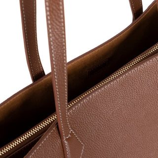 Solea Leather Women's Tote Bag, Tan