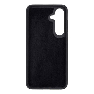 York Leather Snap-On Case - Galaxy S24, Pebble Black