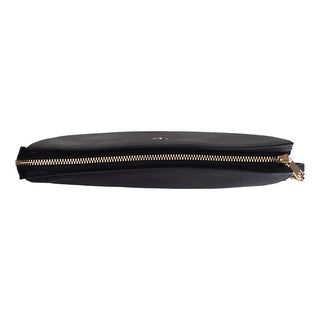 Adorn Leather Women's Wristlet Pouch Bag, Black - BlackBrook Case