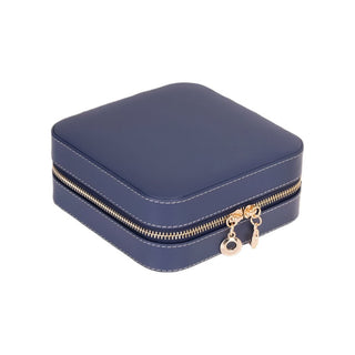 Amanda Leather Jewelry Box, Peach - UnBranded