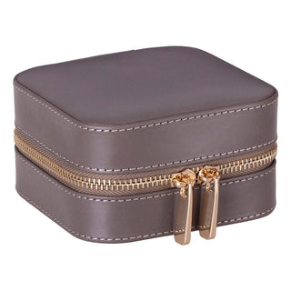 Amanda Leather Jewelry Box, Peach - UnBranded