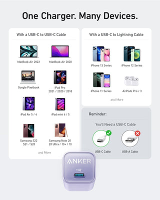 Anker Nano Charger (30W) - Anker