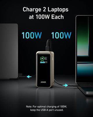 Anker Prime Power Bank (20K, 200W) - Anker