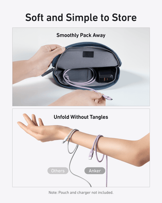 Anker USB - C to USB - C Cable (3 ft / 6 ft, 240W, Upcycled - Braided) - Anker