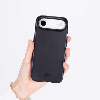 Arden Leather MagSafe Case - iPhone 17 Air, Black - BlackBrook Case