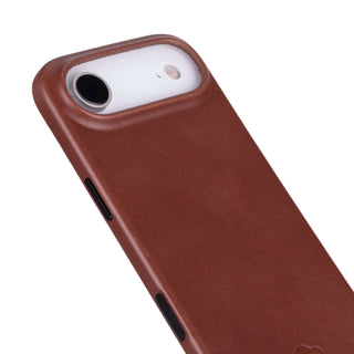 Arden Leather MagSafe Case - iPhone 17 Air, Brown - BlackBrook Case