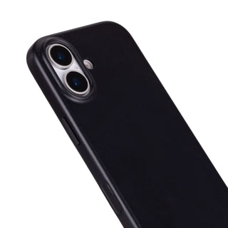 Arden Leather MagSafe Case - iPhone 17, Black - BlackBrook Case