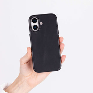 Arden Leather MagSafe Case - iPhone 17, Black - BlackBrook Case