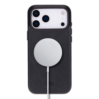 Arden Leather MagSafe Case - iPhone 17 Pro, Black - BlackBrook Case