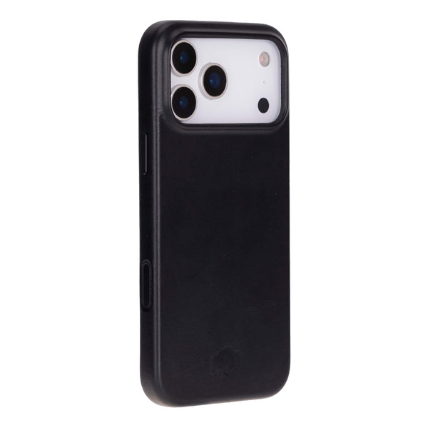 Premium Leather Snap-on Case for iPhone 17 Pro | BlackBrook