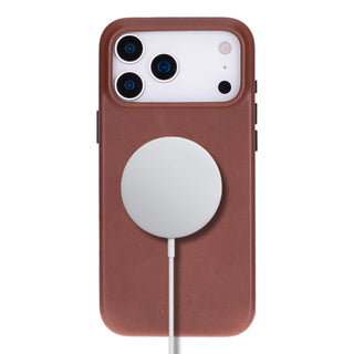 Arden Leather MagSafe Case - iPhone 17 Pro, Brown - BlackBrook Case