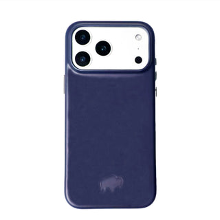 Arden Leather MagSafe Case - iPhone 17 Pro, Deep Blue - BlackBrook Case