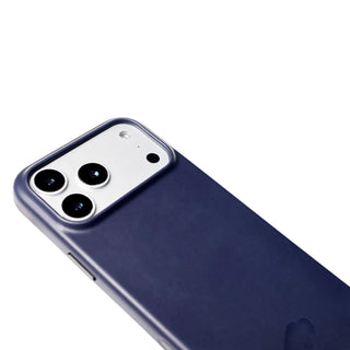 Arden Leather MagSafe Case - iPhone 17 Pro, Deep Blue - BlackBrook Case