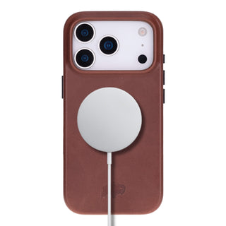 Arden Leather MagSafe Case - iPhone 17 Pro Max, Brown - BlackBrook Case