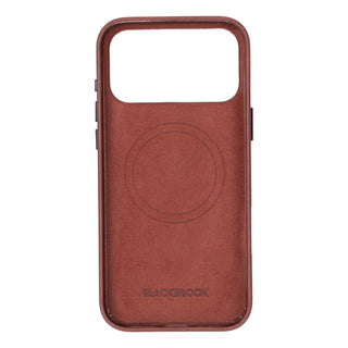 Arden Leather MagSafe Case - iPhone 17 Pro Max, Brown - BlackBrook Case