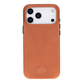 Arden Leather MagSafe Case - iPhone 17 Pro Max, Tan - BlackBrook Case