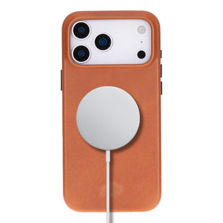 Arden Leather MagSafe Case - iPhone 17 Pro Max, Tan - BlackBrook Case