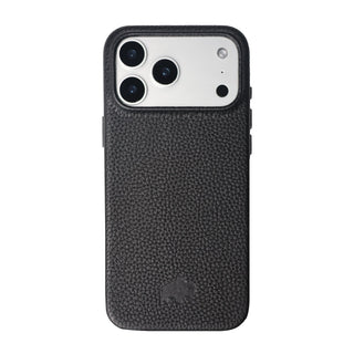 Arden Leather MagSafe Case - iPhone 17 Pro, Pebble Black - BlackBrook Case