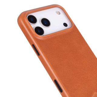 Arden Leather MagSafe Case - iPhone 17 Pro, Tan - BlackBrook Case
