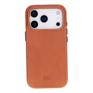 Arden Leather MagSafe Case - iPhone 17 Pro, Tan - BlackBrook Case
