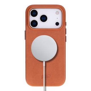 Arden Leather MagSafe Case - iPhone 17 Pro, Tan - BlackBrook Case