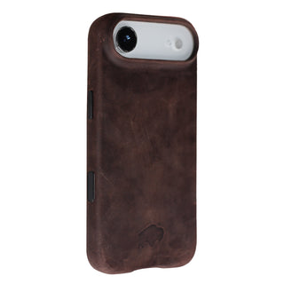 Arden Leather MagSafe Case - iPhone Air, Distressed Coffee - BlackBrook Case