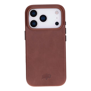Arden Leather MagSafe Case - iPhone 17 Pro Max, Brown