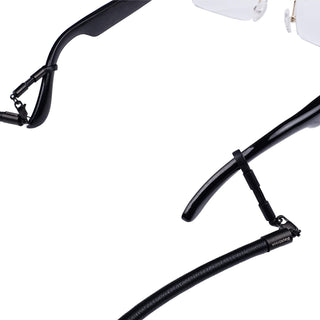 Atlas Leather Eyewear Carry Cord, Black - BlackBrook Case