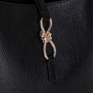 Azura Women's Leather Bag, Black - BlackBrook Case
