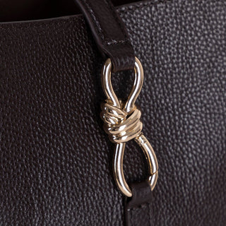 Azura Women's Leather Bag, Brown - BlackBrook Case